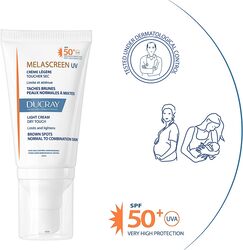 Ducray Melascreen UV Light Cream, SPF50+, 40ml, White