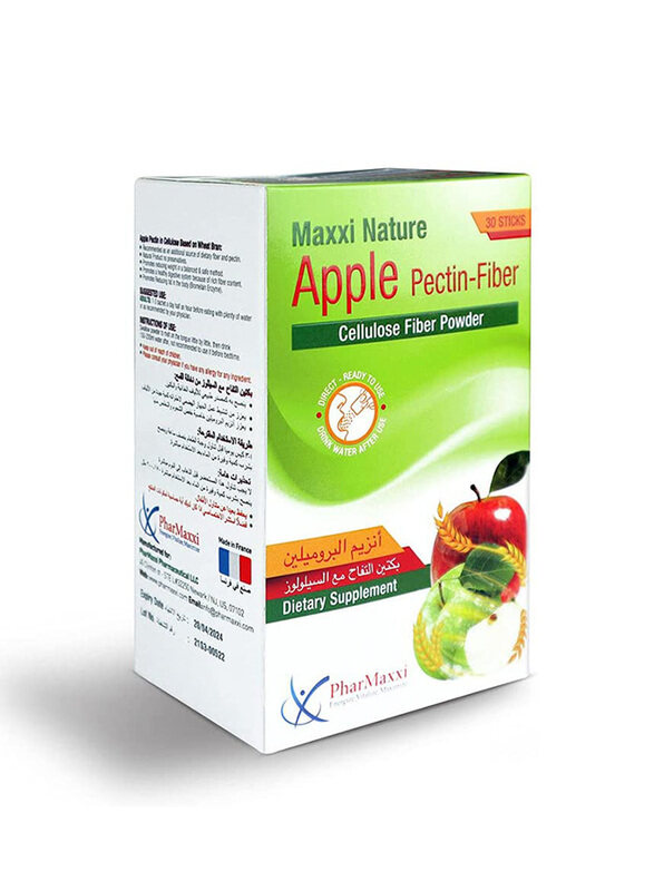 

Pharmaxxi Apple Pectin Fibre Powder, 30 Sticks