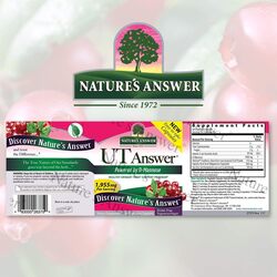 Nature's Answer UT Answer Supports Healthy Urinary Tract Function, 90 Capsules