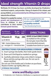 Vitabiotics Wellbaby Vitamin D Drops, 30ML