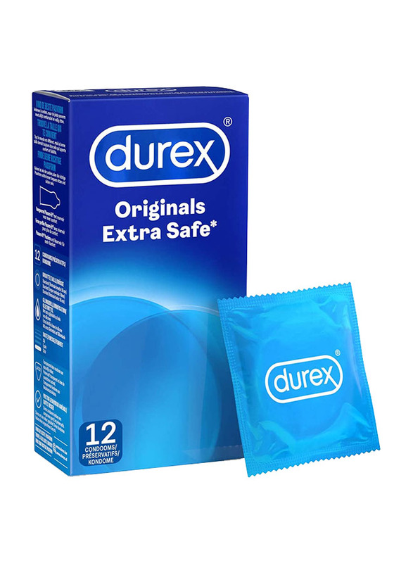 Durex Original Extra Safe Condom, 12 Pieces