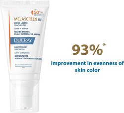 Ducray Melascreen UV Light Cream, SPF50+, 40ml, White