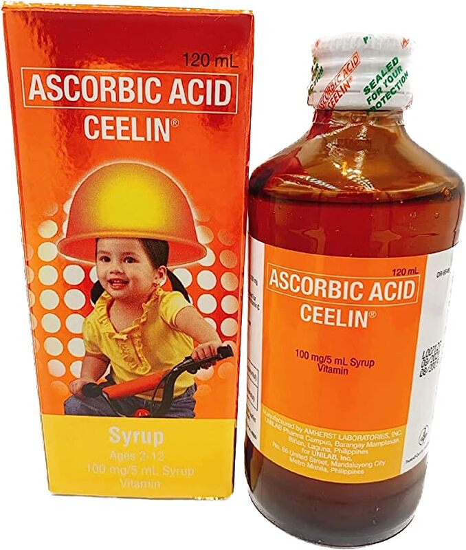 Ceelin Ascorbic Acid Ceelin Syrup, 120ml