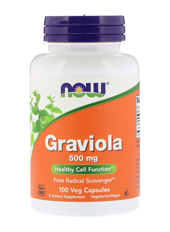 

Now Food Graviola Supplement, 500mg, 100 Capsules