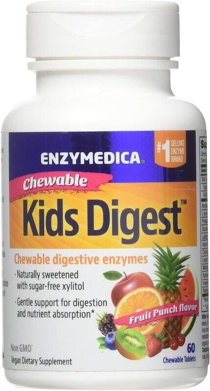 

Enzymedica Kids Digest Health Dietary Supplement, 60 Chewables