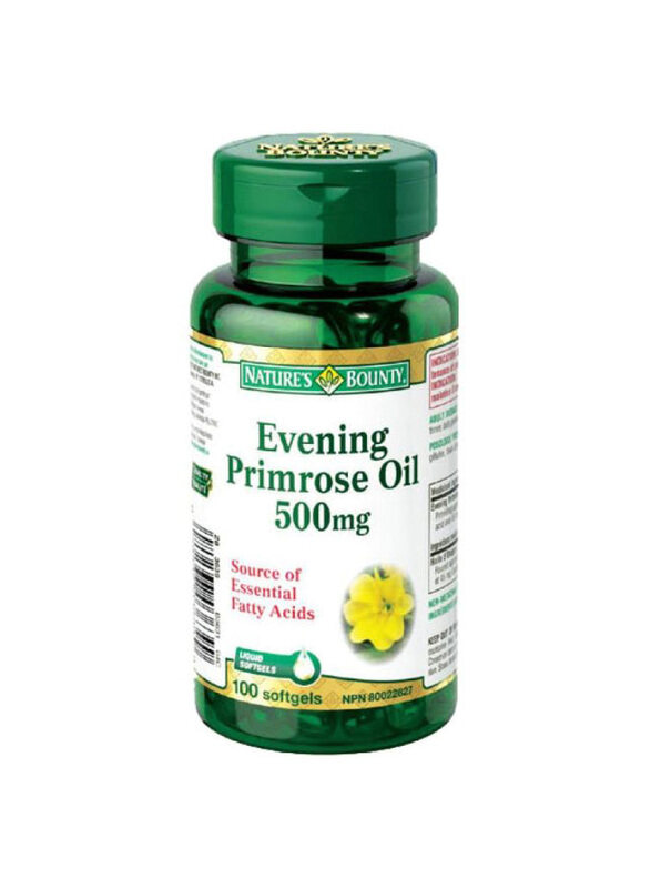 

Nature's Bounty Evening Primrose Oil Herbal Supplement, 500mg, 100 Softgels