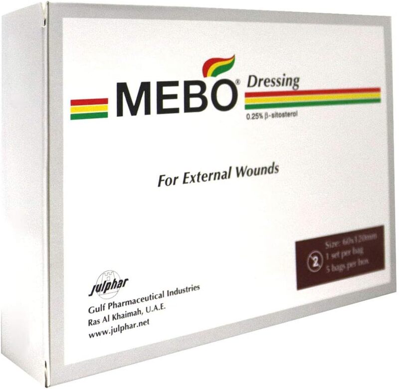 Mebo Wound Dressing, 5 Pieces