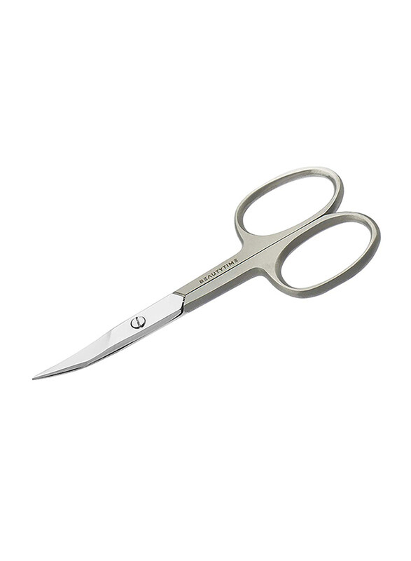 

Beautytime BT104 Nail Scissors Curved Thin, Silver