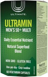 Ultimate Ultramin-Men's 50+ Multi Vitamin, 60 Capsules