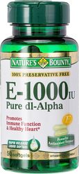 Nature's Bounty Vitamin E, 1000 I.U.