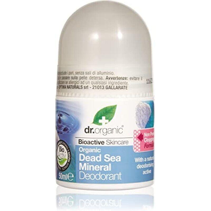 

Dr. Organic Dead Sea Mineral Deodorant Roll-On, 50ml