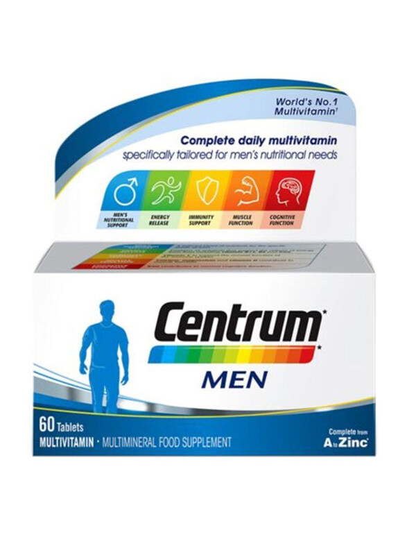 

Centrum Specially Formulated Multivitamin for Men, 60 Tablets