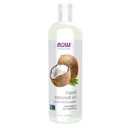 NOW Solutions Liquid Coconut Oil, 16Oz