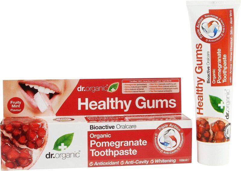 

Dr. Organic Pomegranate Toothpaste, 100ml
