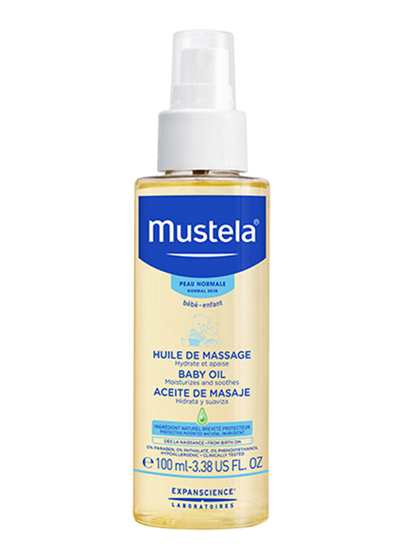 

Mustela Bebe Massage Oil, 100ml