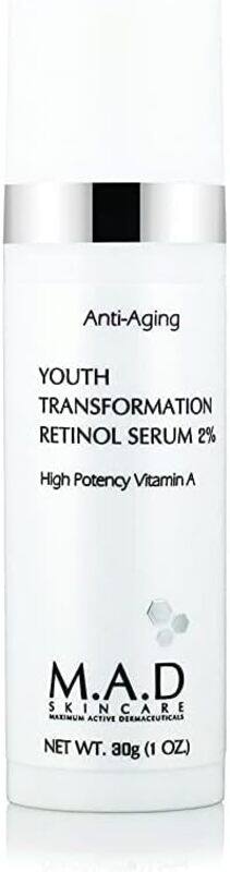 

M.A.D Skincare Anti-Aging Youth Transformation Retinol Serum 2%, 30gm