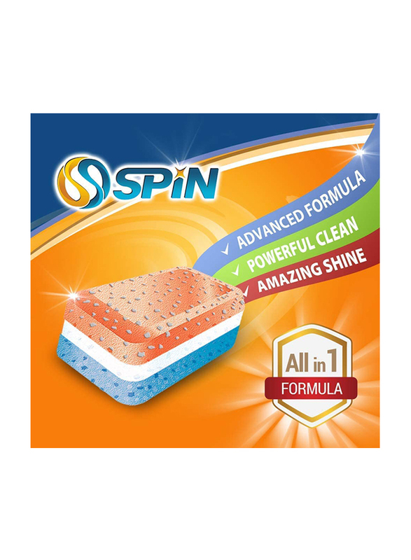 Spin All In 1 Formula Dishwasher Detergent Tablets, 10 Packs x 28 Tablets