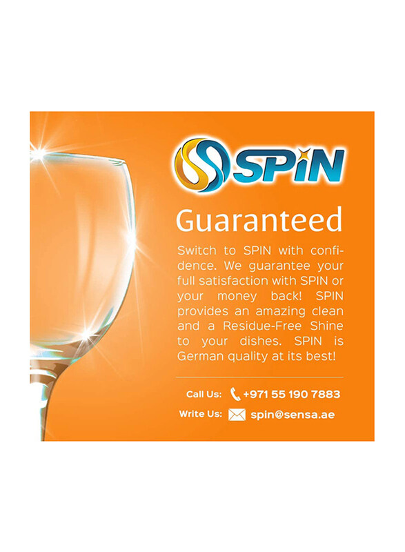 Spin Rinse Aid Dishwasher Liquid, 1000ml