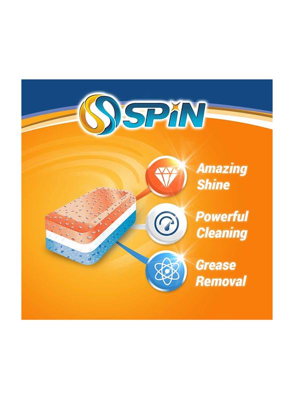 Spin All In 1 Formula Dishwasher Detergent Tablets, 2 Packs, 42 Tablets