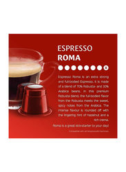Real Coffee Italian Espresso Roma Nespresso Compatible Coffee, 100 Capsules