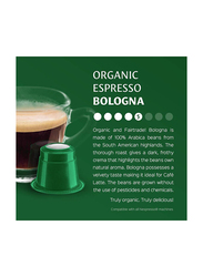 Real Coffee Italian Espresso Organic Bologna Nespresso Compatible Coffee, 30 Capsules