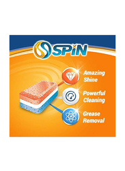 Spin All In 1 Formula Dishwasher Detergent Tablets, 7 Packs x 14 Tablets