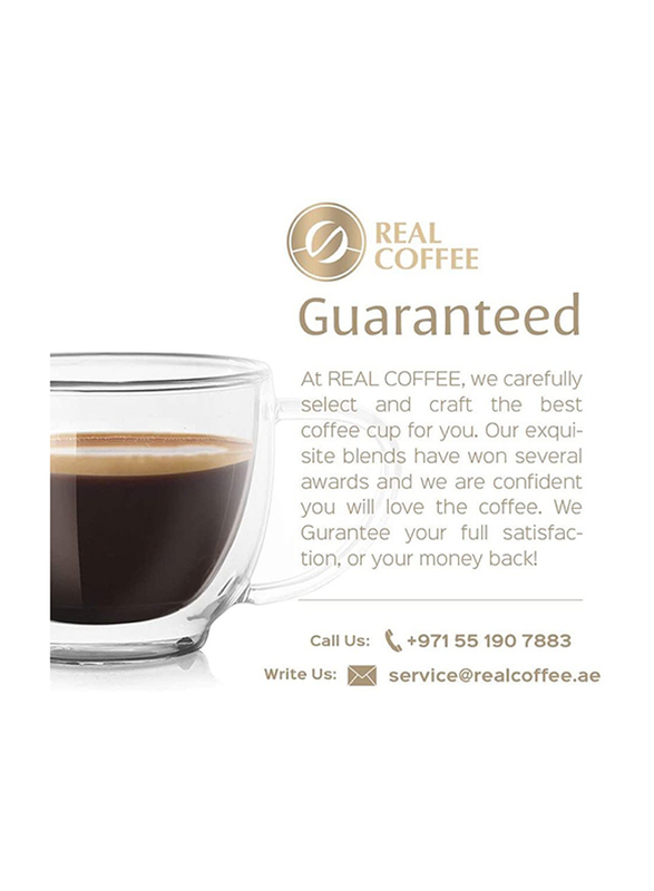 Real Coffee Lungo Colombia Single-Origin Nespresso Compatible Coffee, 30 Capsules