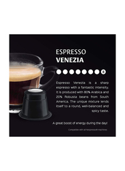 Real Coffee Italian Espresso Venezia Nespresso Compatible Coffee, 100 Capsules
