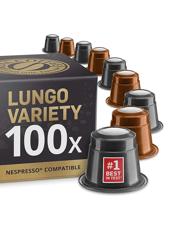 

Real Coffee Lungo Nespresso Compatible Coffee Capsules, 100 Capsules