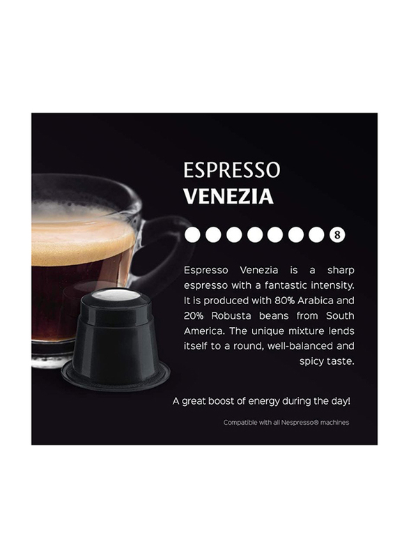 Real Coffee Italian Espresso Venezia Nespresso Compatible Coffee, 30 Capsules