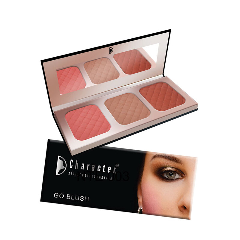 Character Go Blusher Palette, NTE003 Multicoulor
