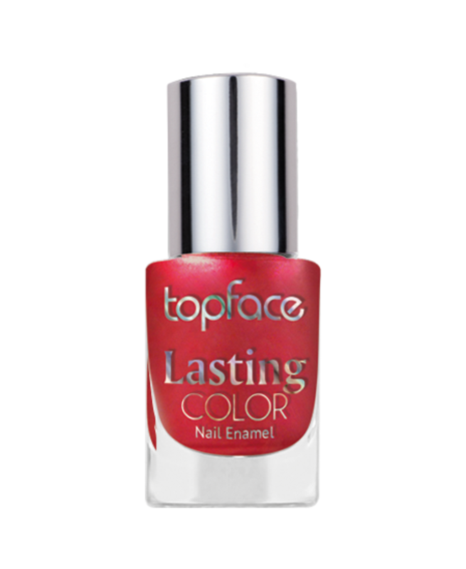 Topface Lasting Color Nail Enamel, PT104-32 Blood Red
