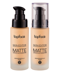 Topface Skin Editor Matte Long lasting Foundation Cream, PT465-06 Cream
