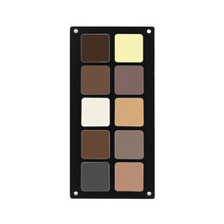 Forever52 Set Of 10 Color Natural Eyeshadow Collection, NEP001 Muticolor