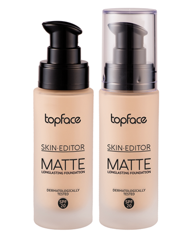 Topface Skin Editor Matte Long lasting Foundation Cream, PT465-01 Cream