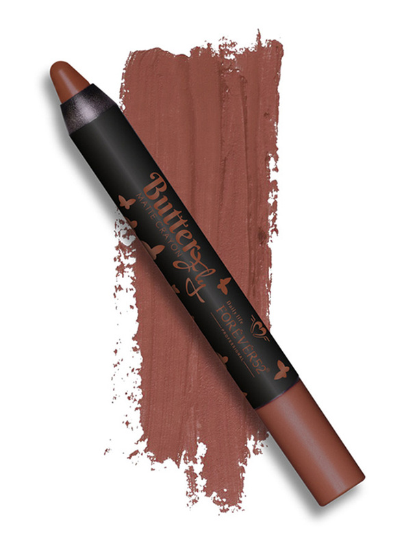 Forever52 Butterfly Matte Crayon, NB006, Dark Brown