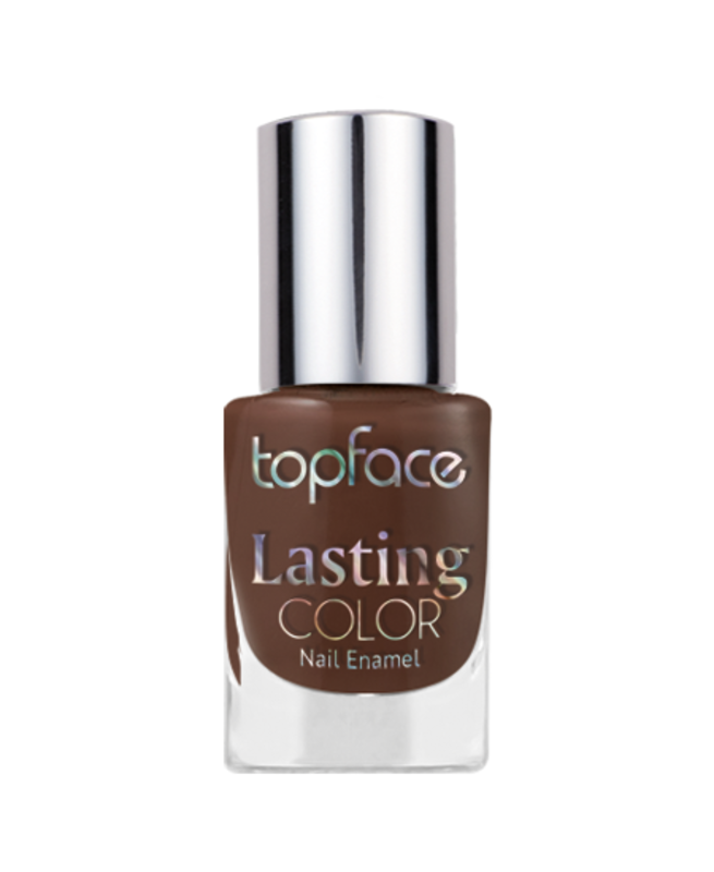 Topface Lasting Color Nail Enamel, PT104-10 Chocolate