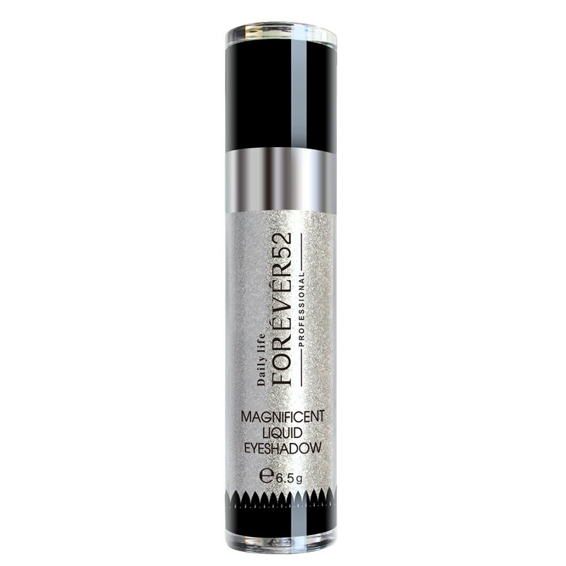Forever52 Magnificent Liquid Eyeshadow, FLE006 Silver