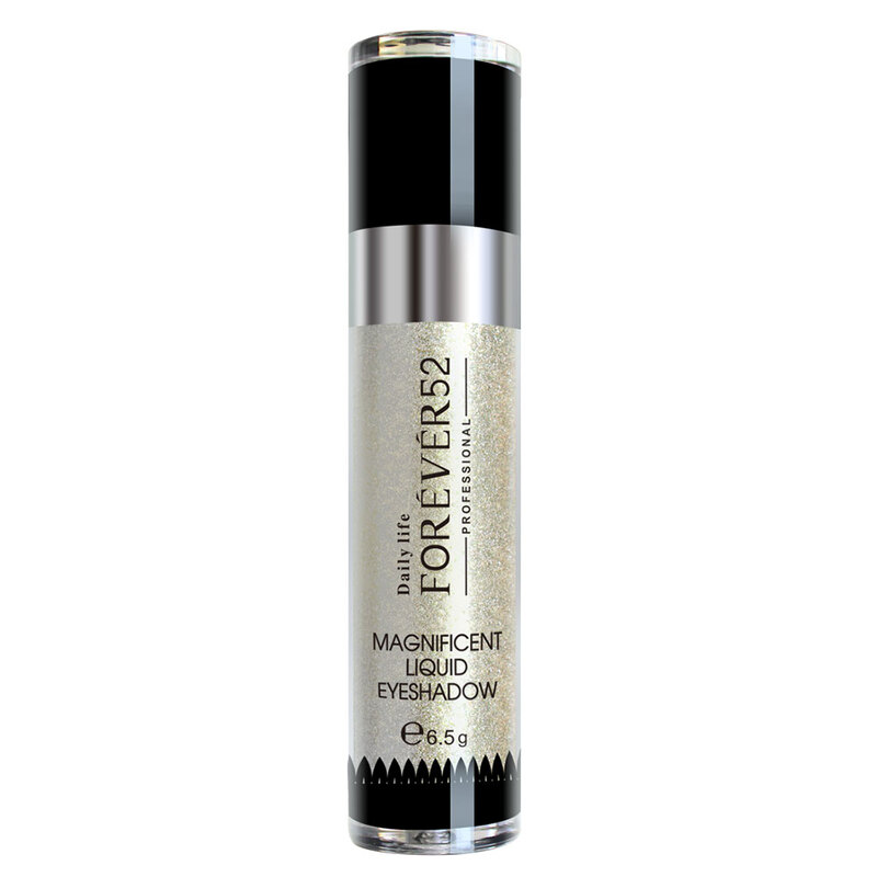 Forever52 Magnificent Liquid Eyeshadow, FLE002 Silver
