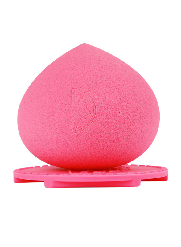 Forever52 Character Blending Tool Sponge with Cleaner, Pink