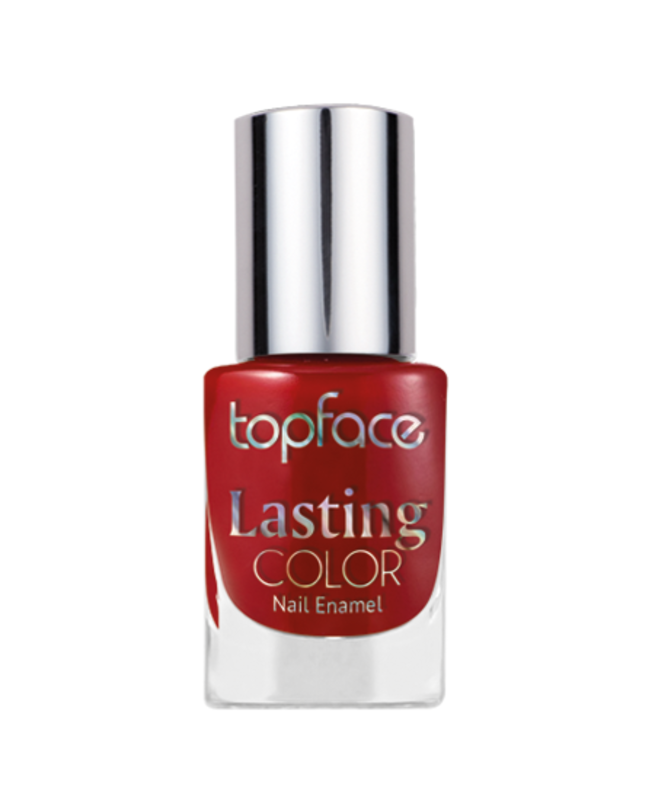 Topface Lasting Color Nail Enamel, PT104-79 Red