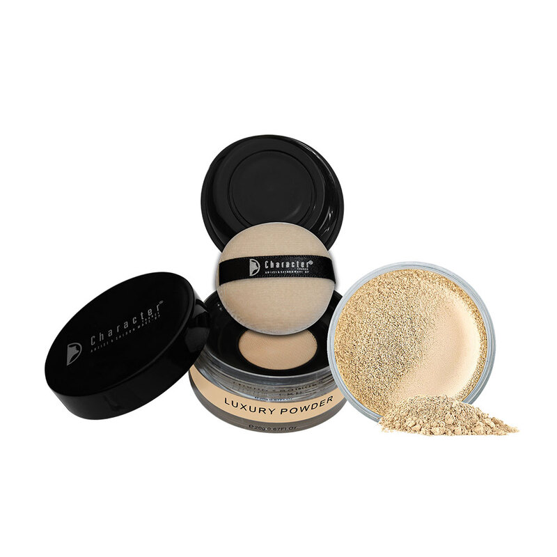 Character Luxury Face Powder, LP007 Golden