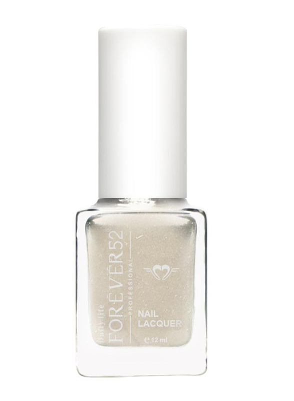 Forever52 Nail Lacquer, FNL038, Milkyway, Silver