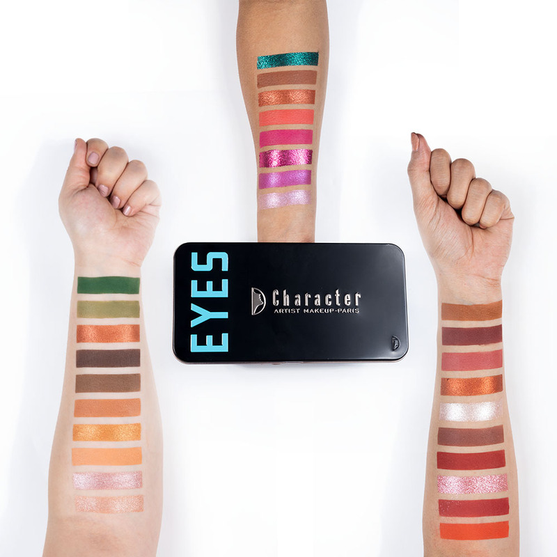 Character Pro Eyeshadow Palette, C-A101, Multicolour