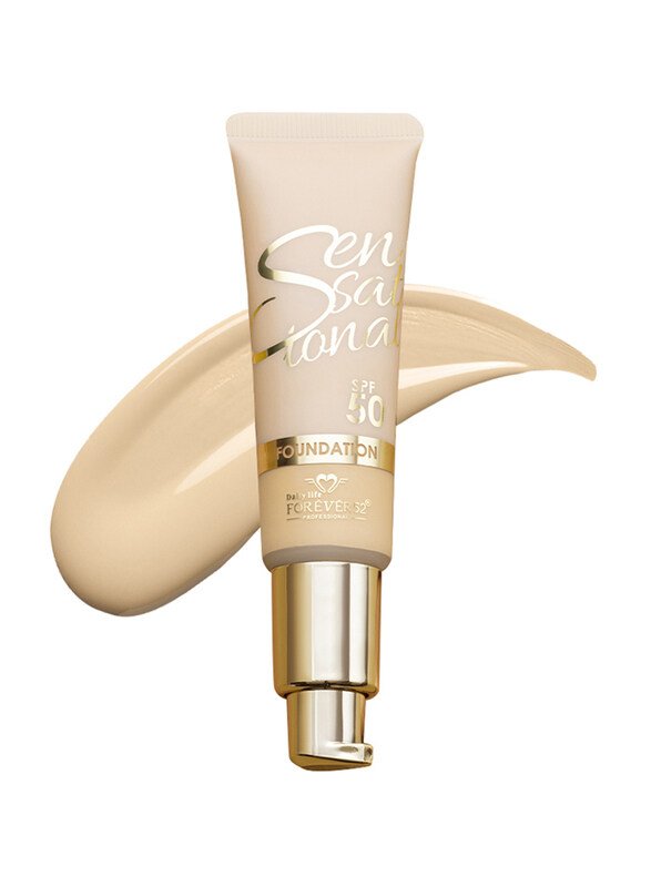 

Forever52 Sensational SPF 50 Foundation, 003 Medium Sand, Cream