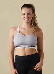 Bravado Original Full Cup Nursing Bra, Large, Dove Heather