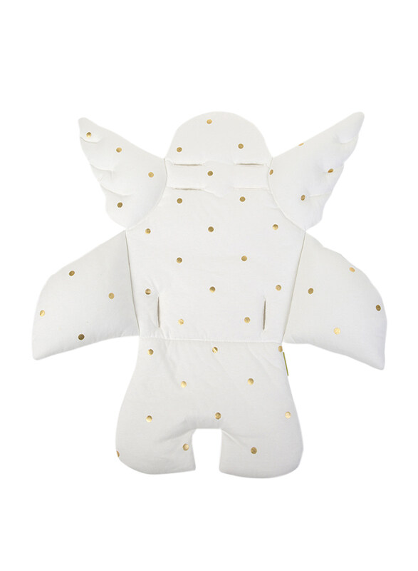 

Childhome Evolu 2 & Lambda Angel Universal Seat Cushion Gold Dot, White