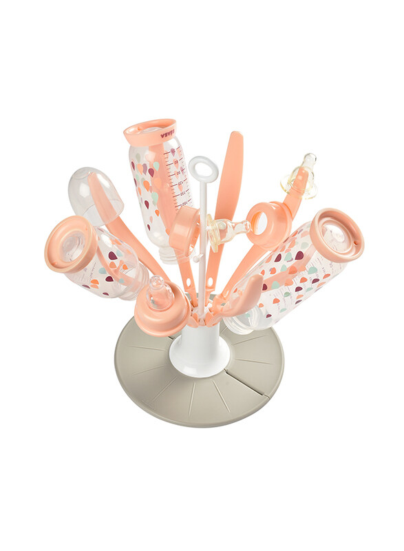 

Beaba Flower Foldable Draining Rack, Peach
