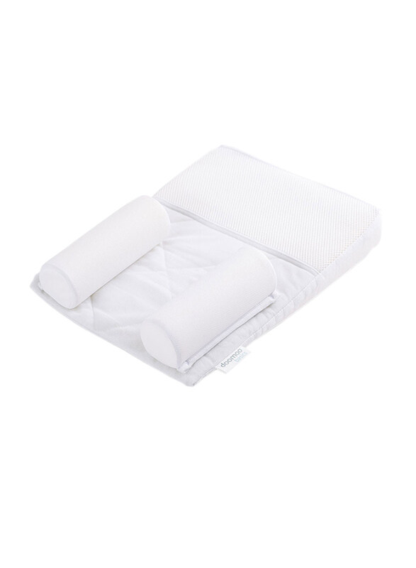 

Doomoo Basics Supreme Sleep Small Small Supine Support, White