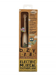 Jack N' Jill Buzzy Buzzy Brush Musical Electric Toothbrush for Kids, White